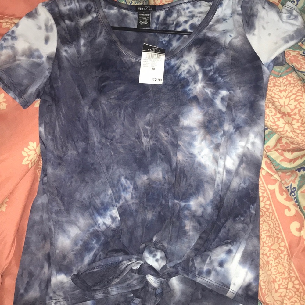 Blue Tie Dye shirt